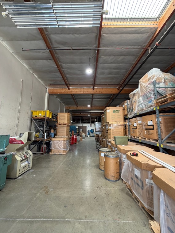 Warehouse lighting project