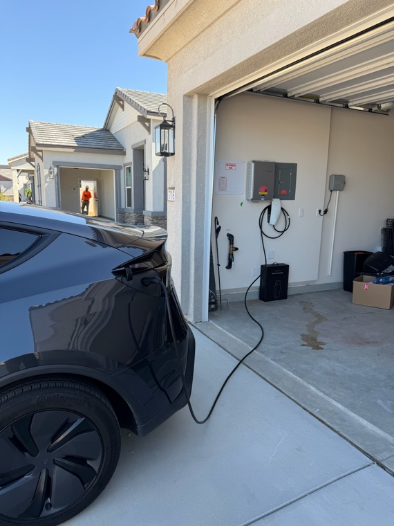Garage charger and equipment