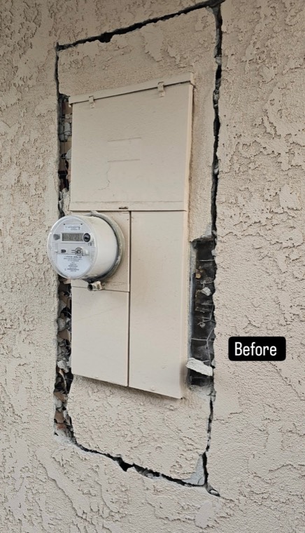 Before: original panel